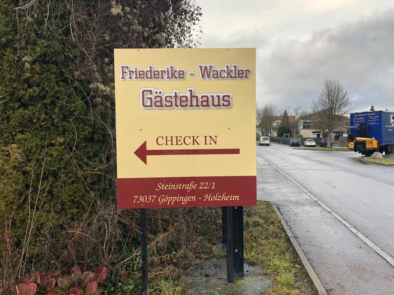 Friederike Wackler Gaestehaus Goeppingen Ngoại thất bức ảnh